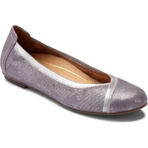 Vionic Women's Caroll  lavender/ silver flats Size 7.5
